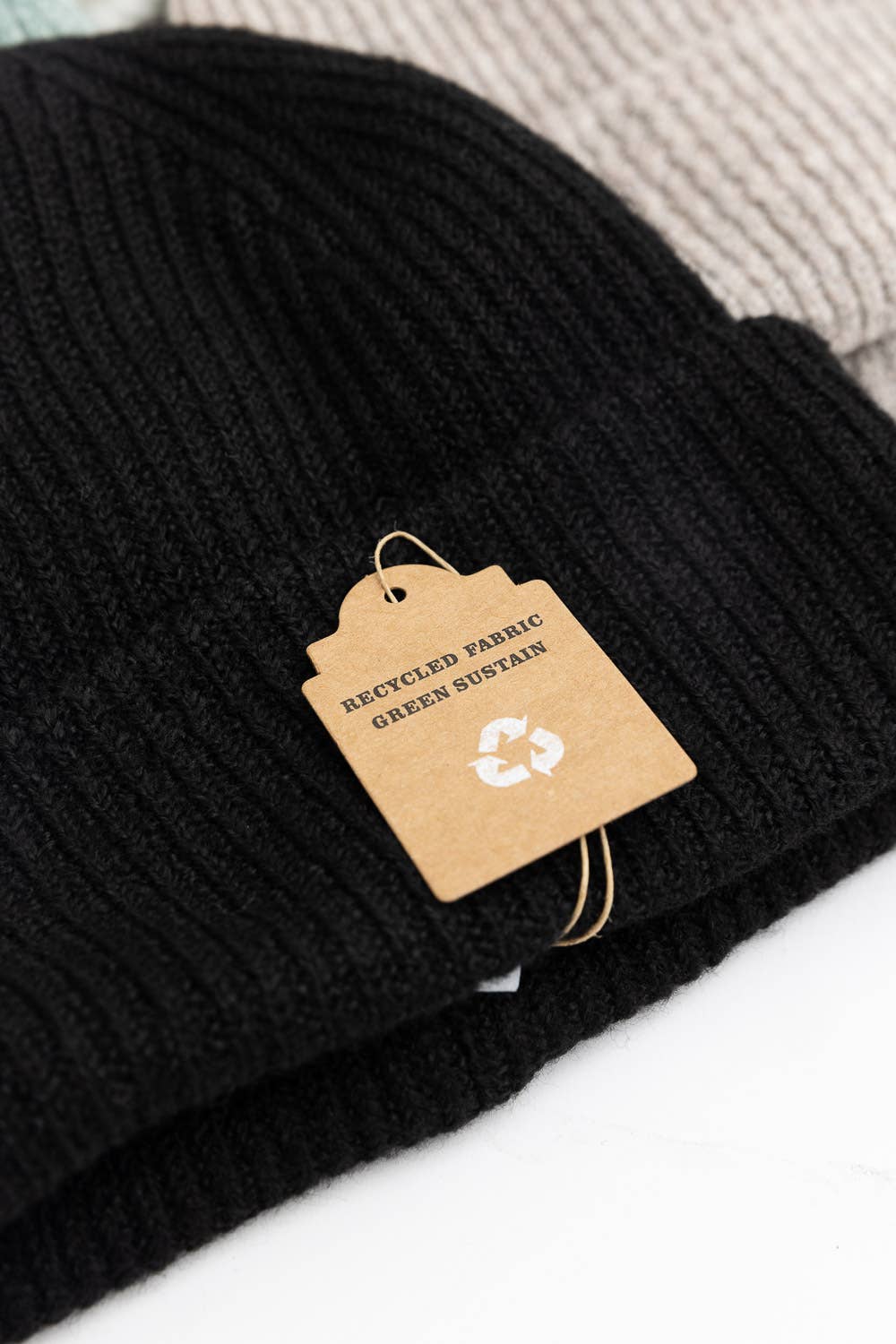 Recycled Material Winter Beanie - Eco-Conscious Style π