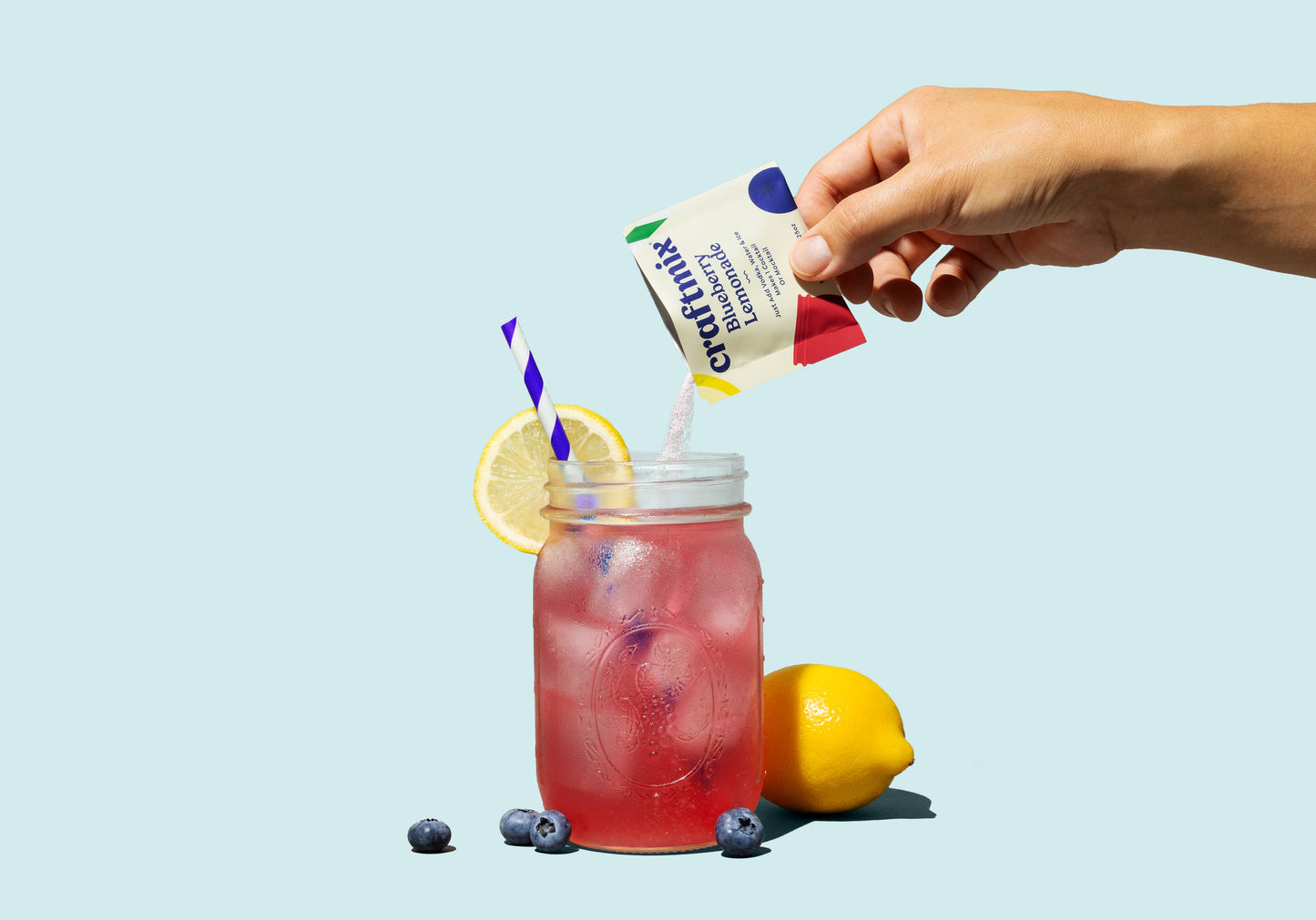 Blueberry Lemonade & Cocktail Mixer - Single / Caddy Refill