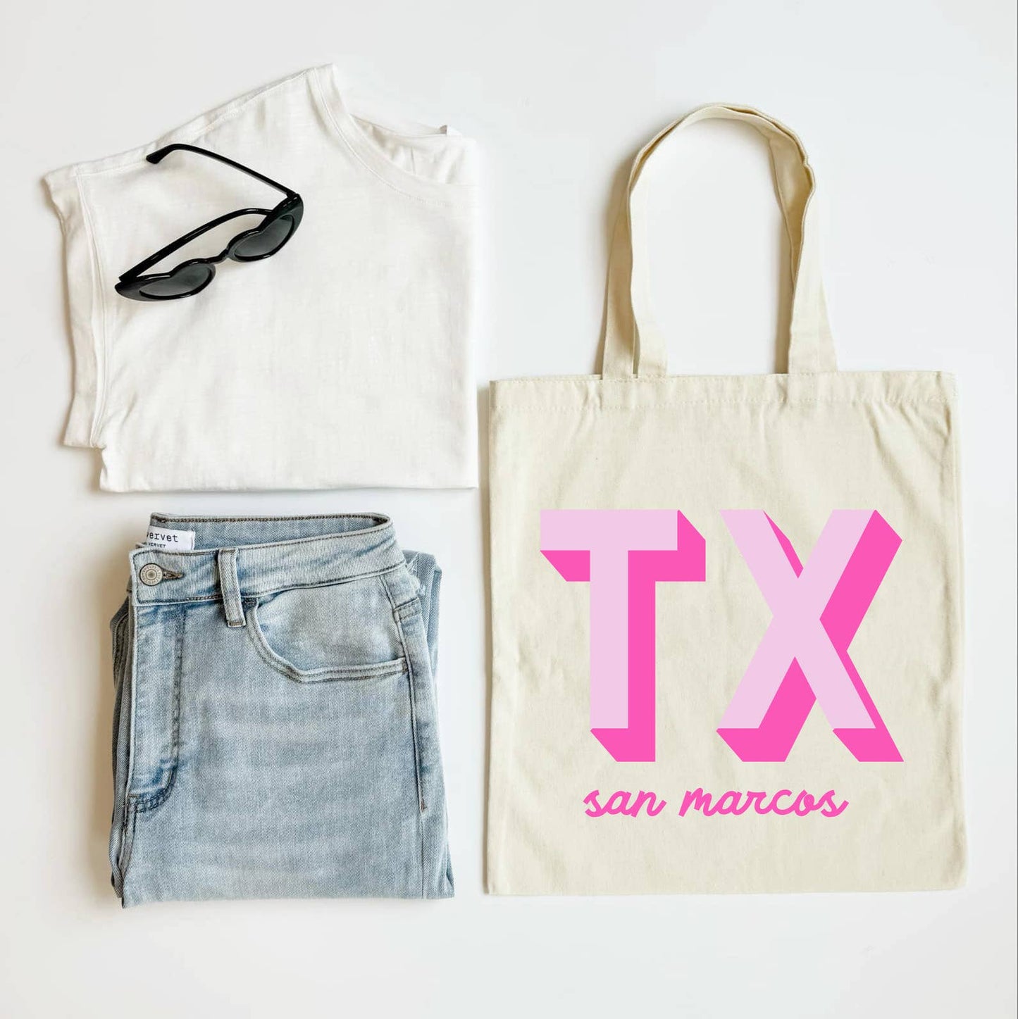 Custom City Tote Bag | Personalized State Souvenir Tote