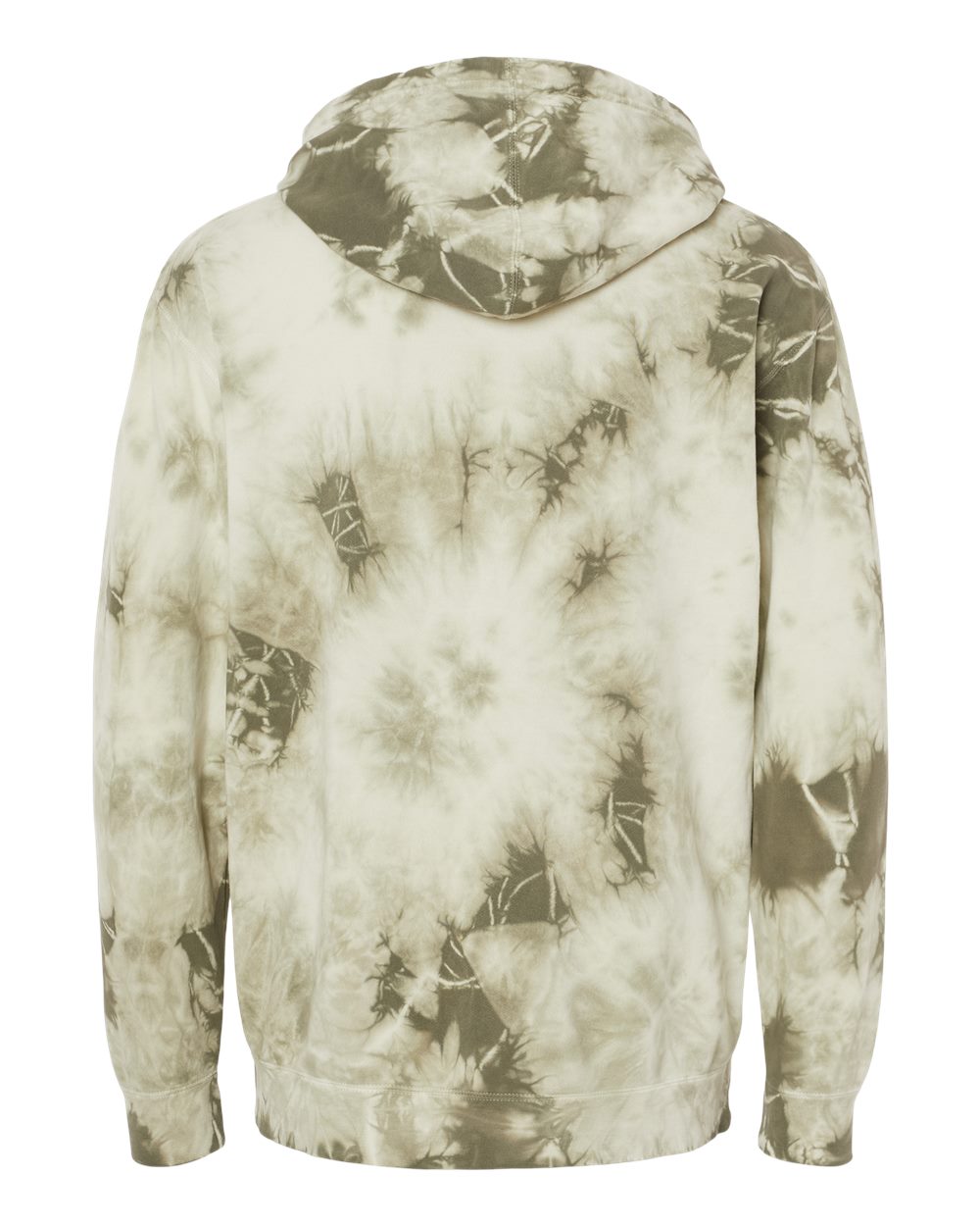 Unisex Midweight Tie-Dyed Hooded Sweatshirt
