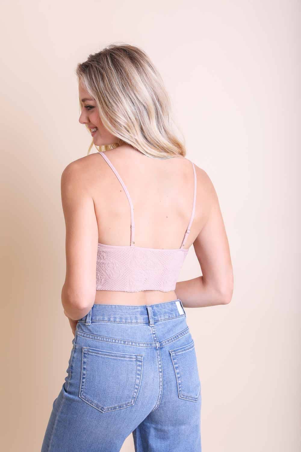 Seamless Padded V Neck Brami 🎀