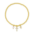 Divine Grace Charm Stretch Bracelet