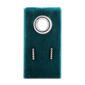 Dot Bar Studs On Velvet Tag