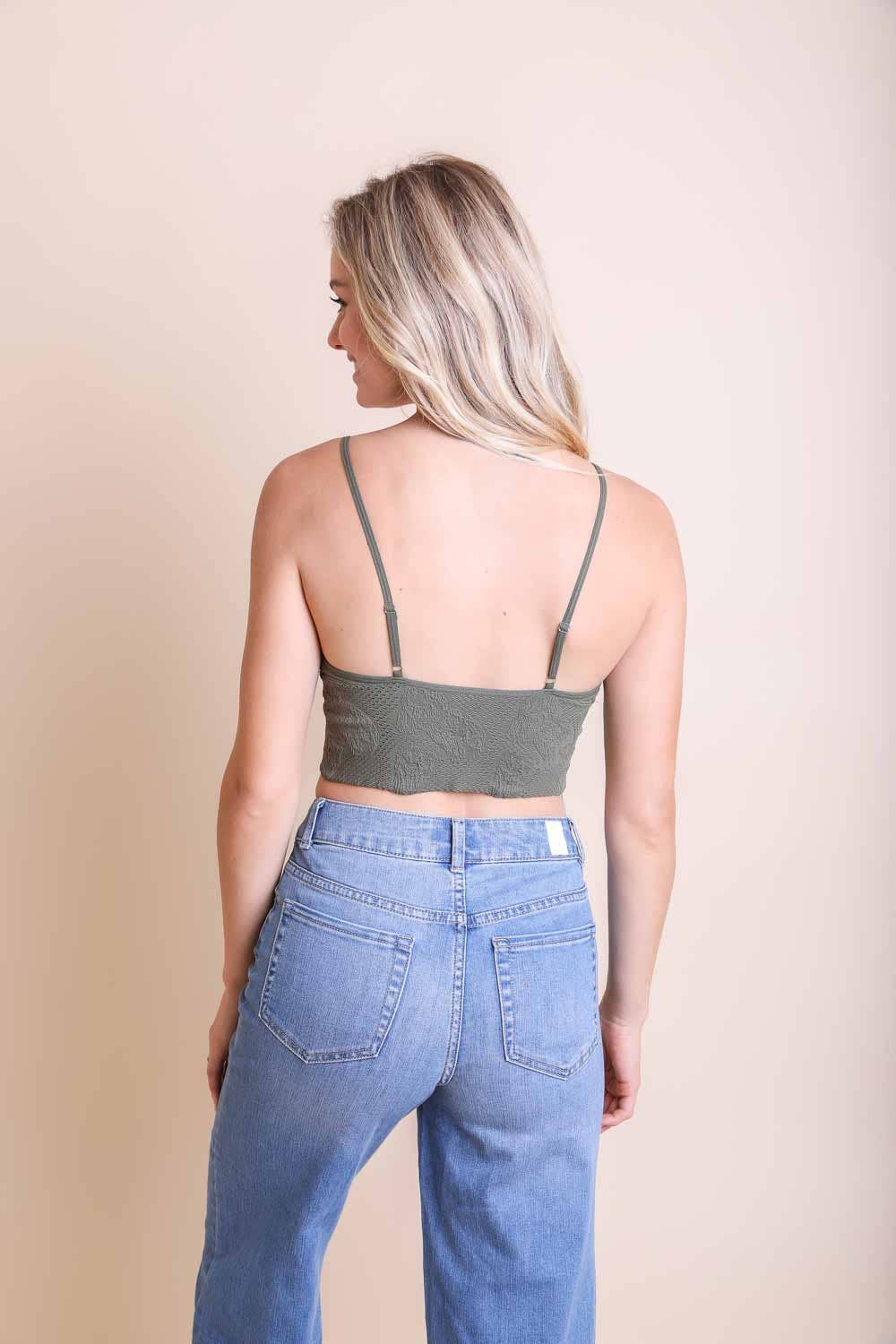 Seamless Padded V Neck Brami 🎀