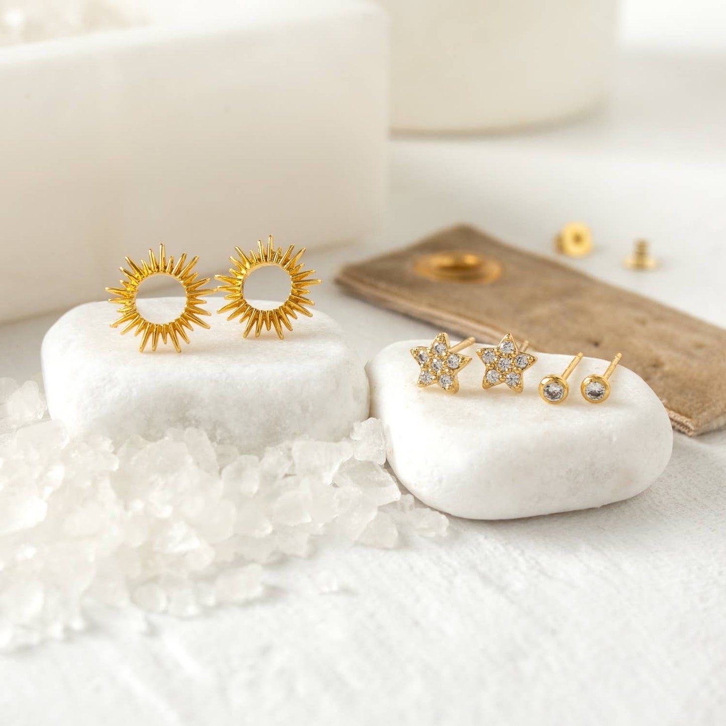 Star Velvet Stud Gift Set