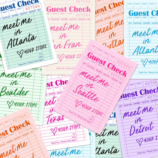 Bridgewater Guest Check Sticker