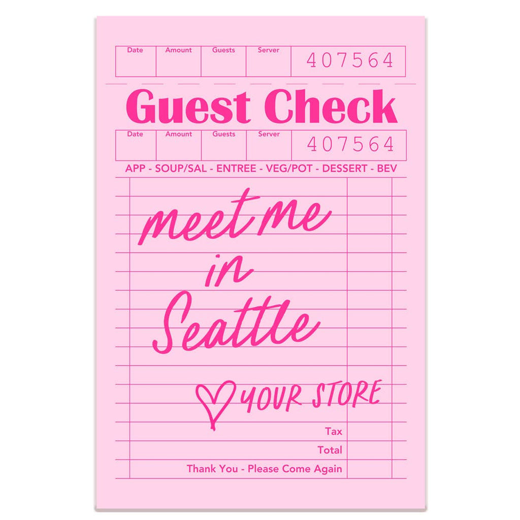 Bridgewater Guest Check Sticker
