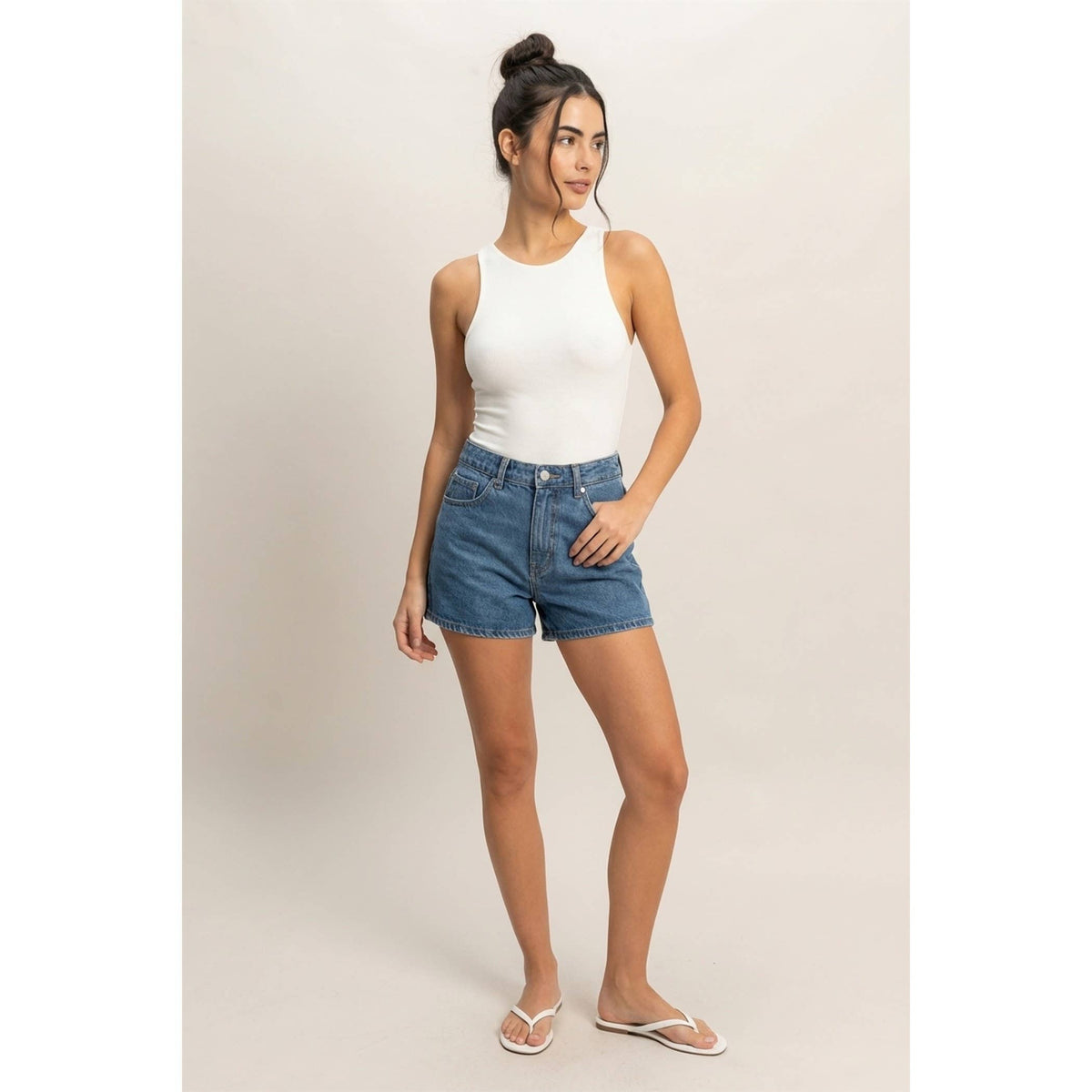 Sleeveless Tank Top Bodysuit