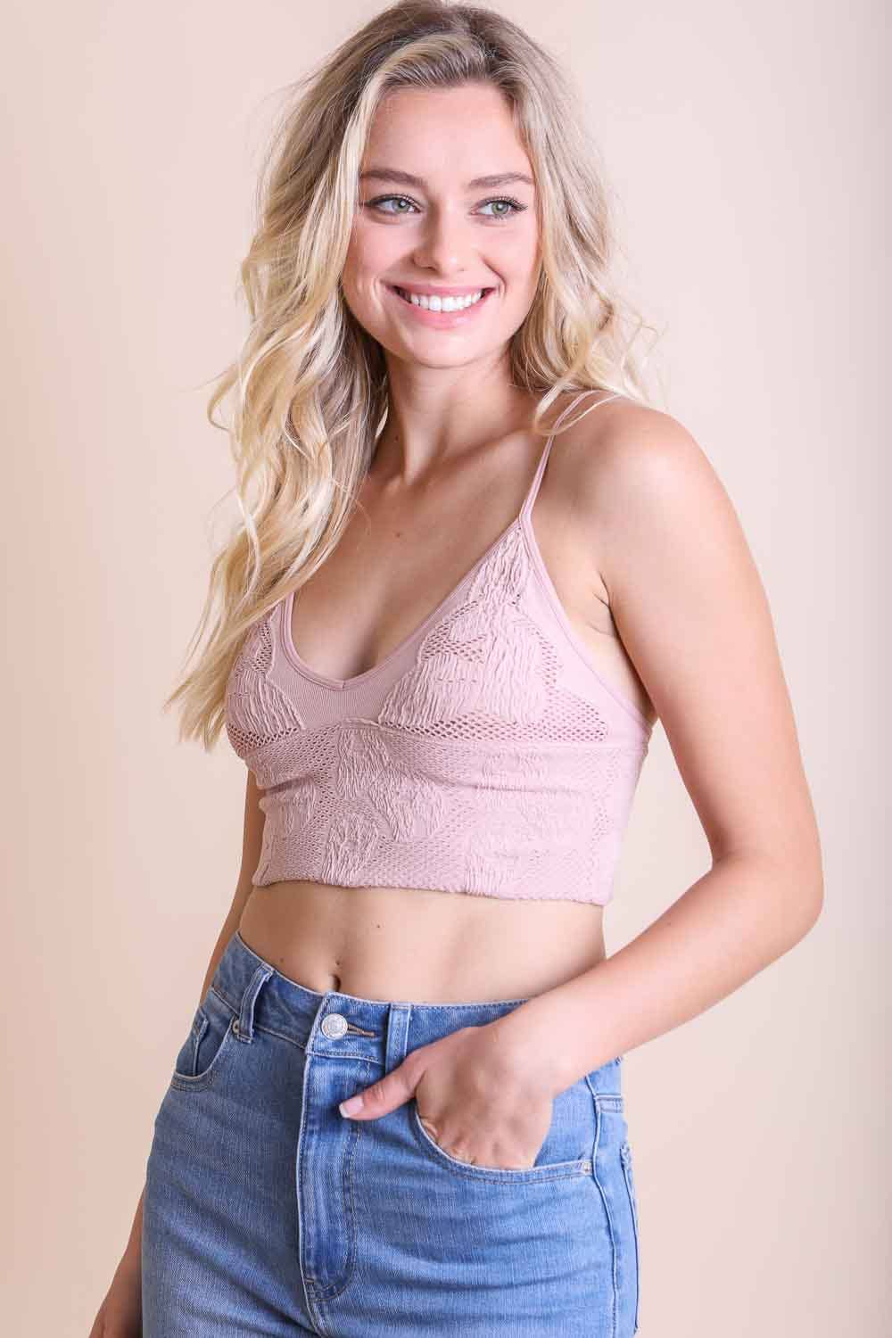 Seamless Padded V Neck Brami 🎀