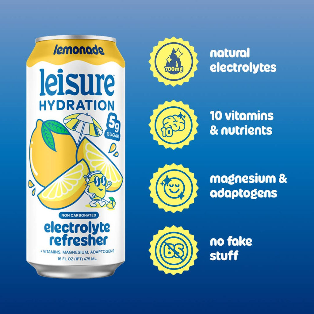 Leisure Hydration Electrolyte Lemonade
