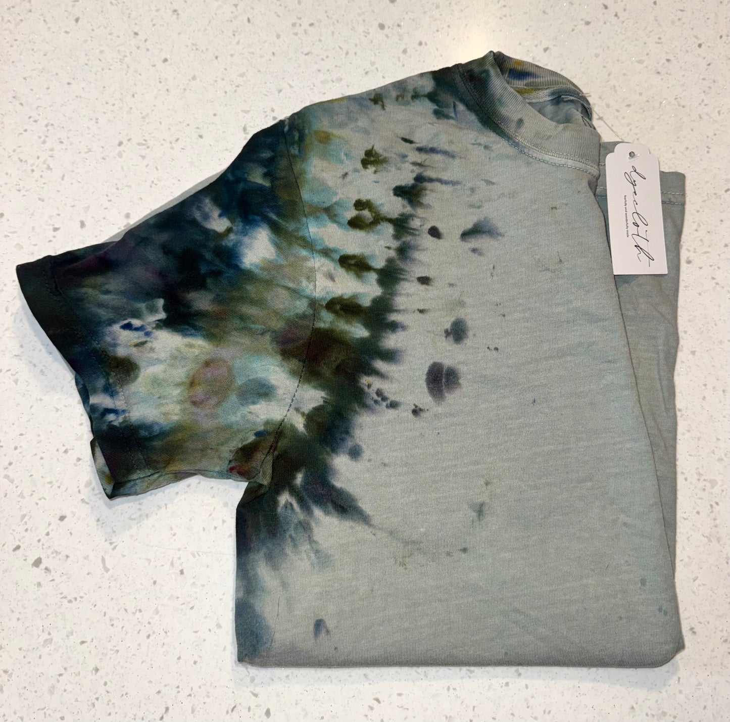 Deep Waters Dyed Sleeve T-Shirt