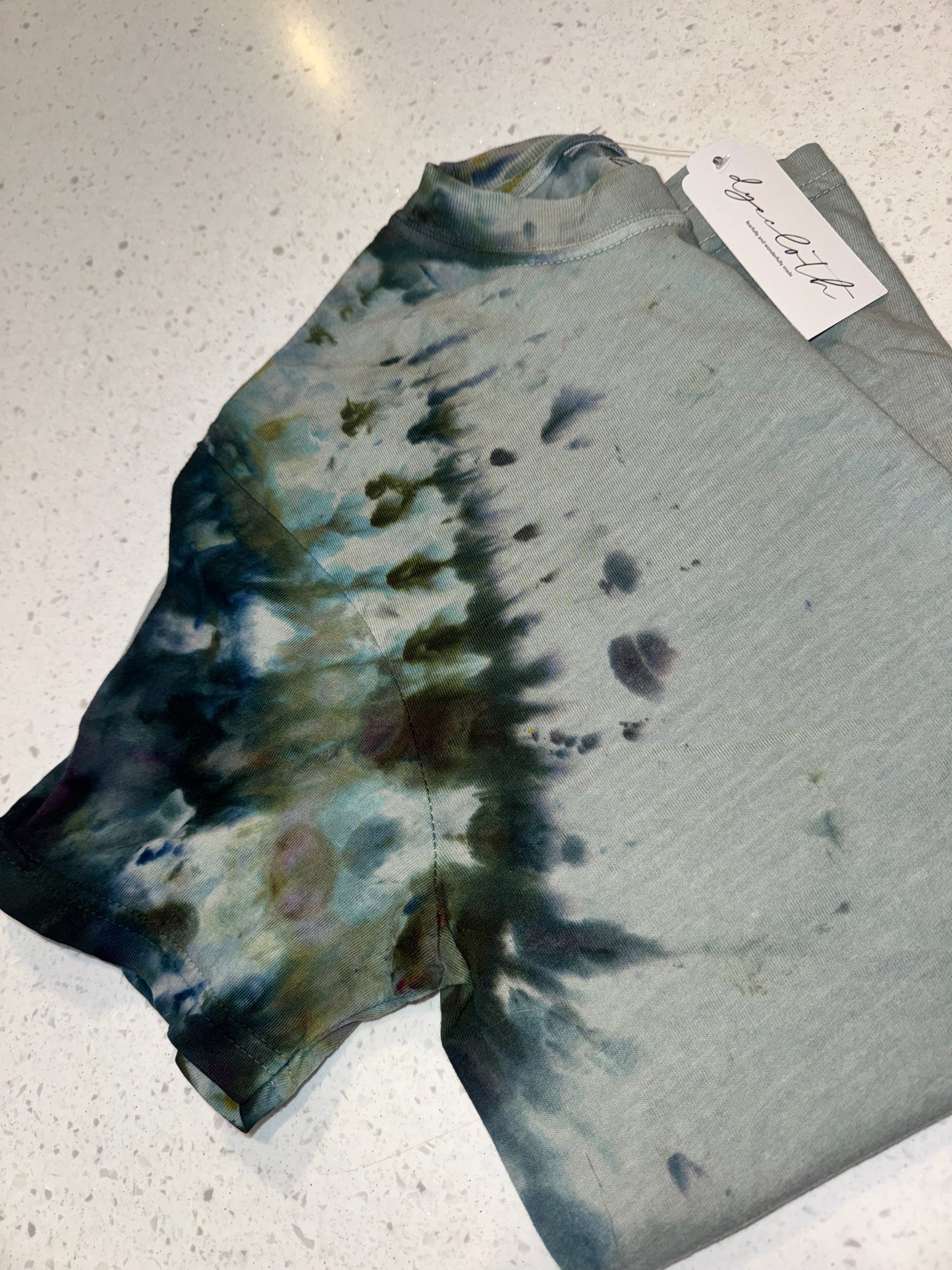 Deep Waters Dyed Sleeve T-Shirt