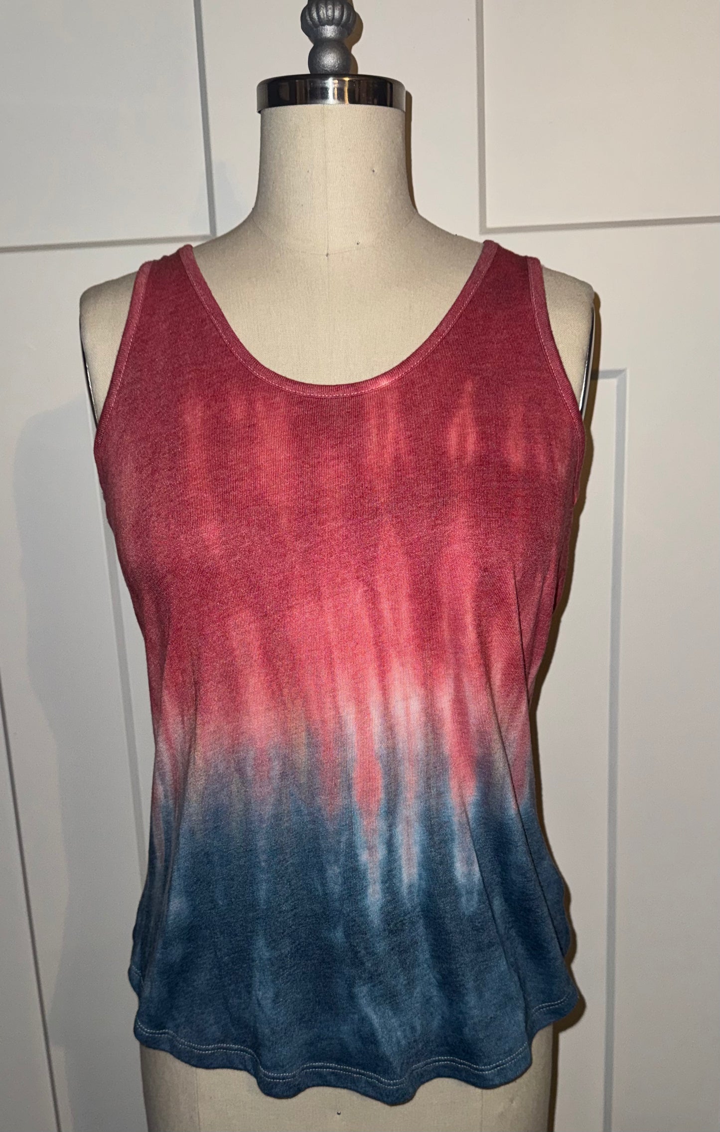 Red White Blue Tank Top