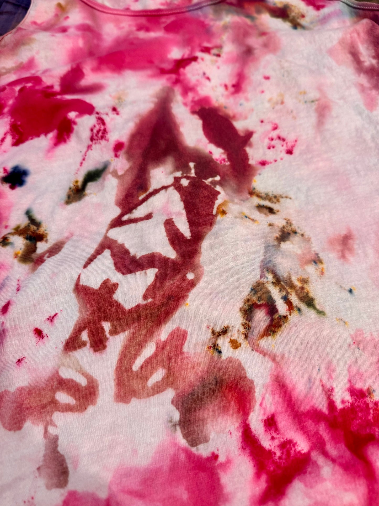 Coral Ice Dye Tank Top