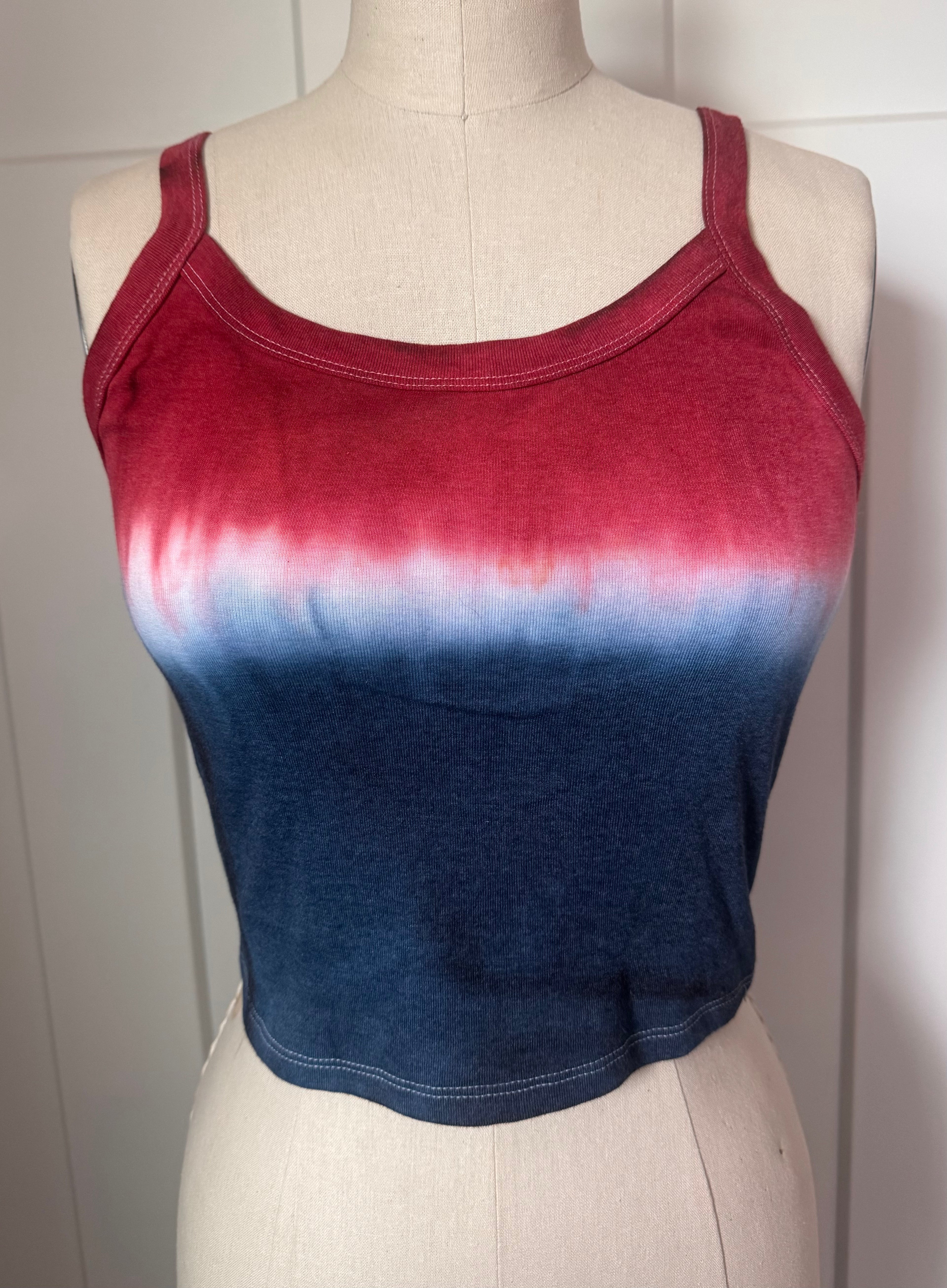 BombPop Cropped Tank Top