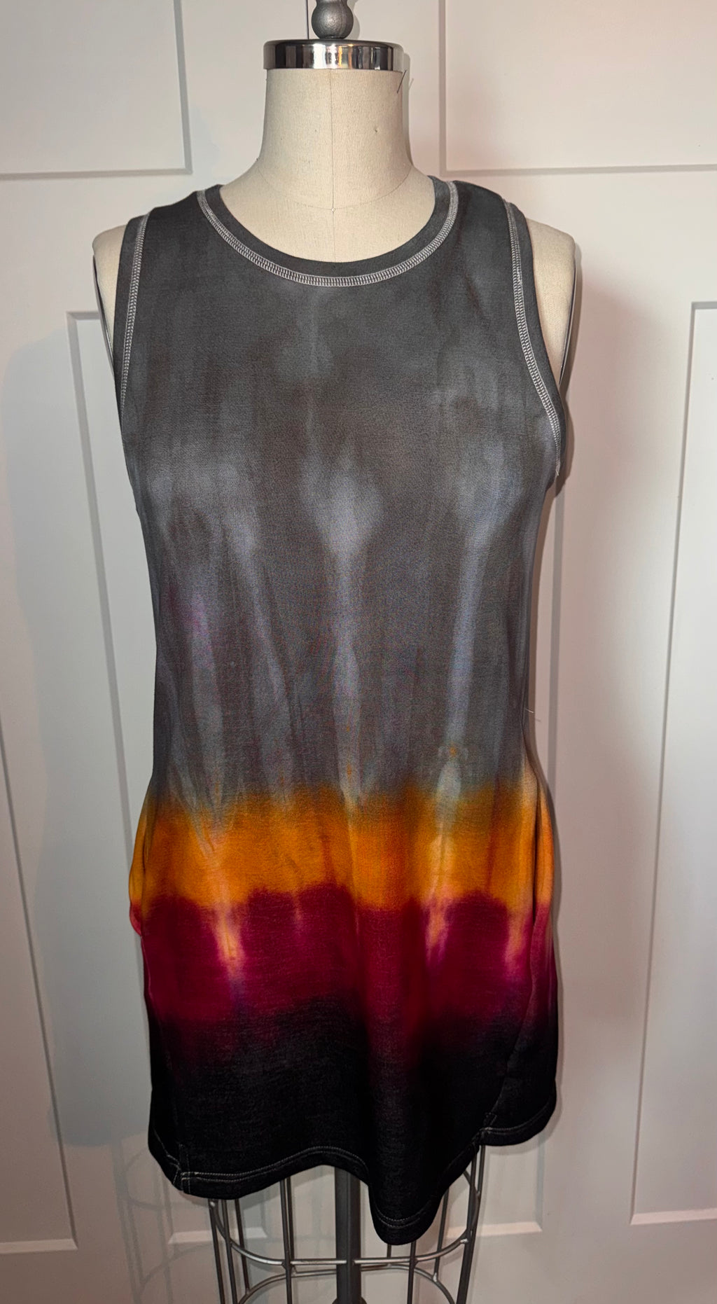 Hot Cha Cha Crew Neck Tank Mini Dress
