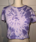 Purple Haze Cropped Festival T-Shirt