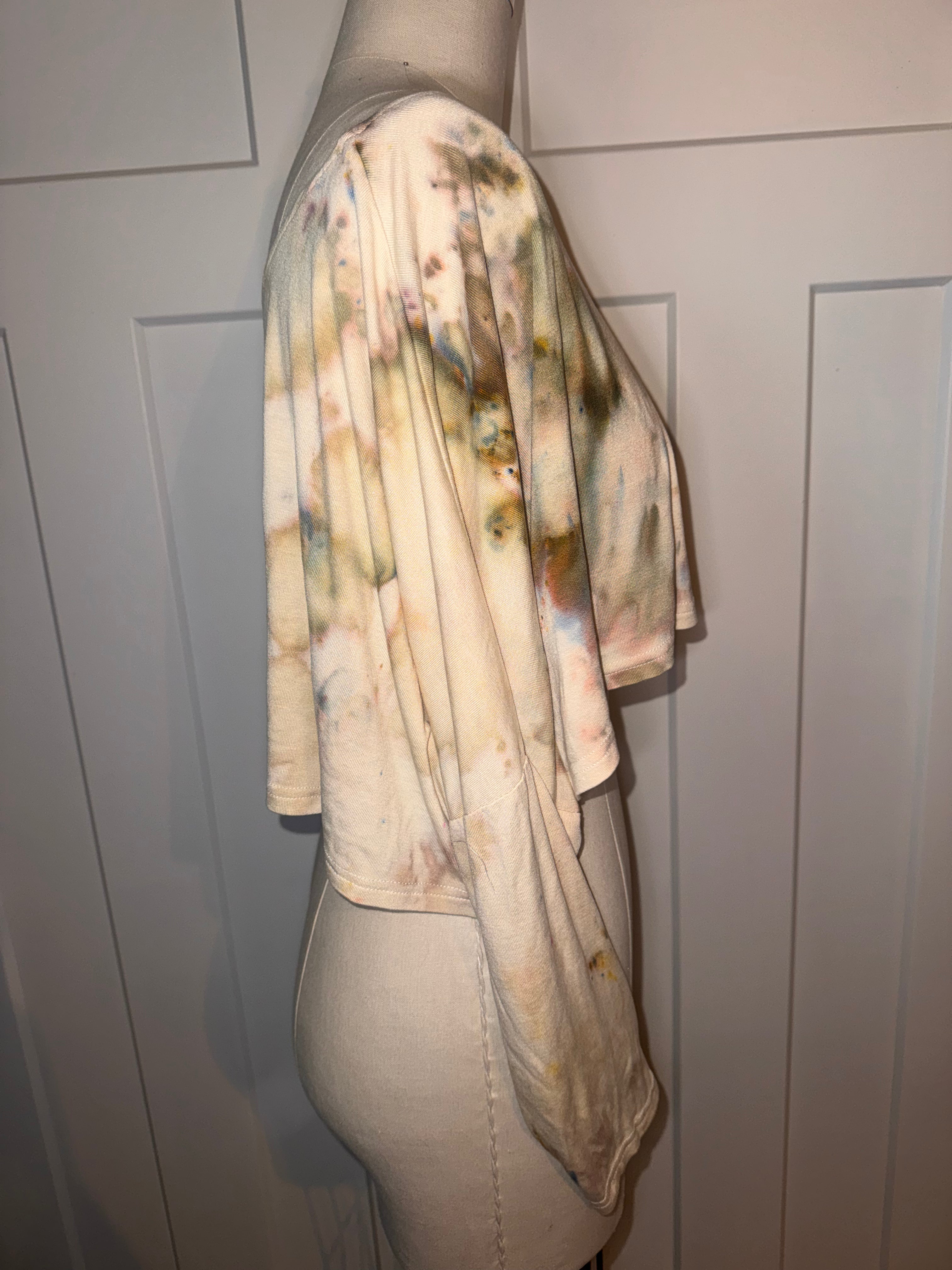 Meadow Haze One Shoulder Crop Long Sleeve
