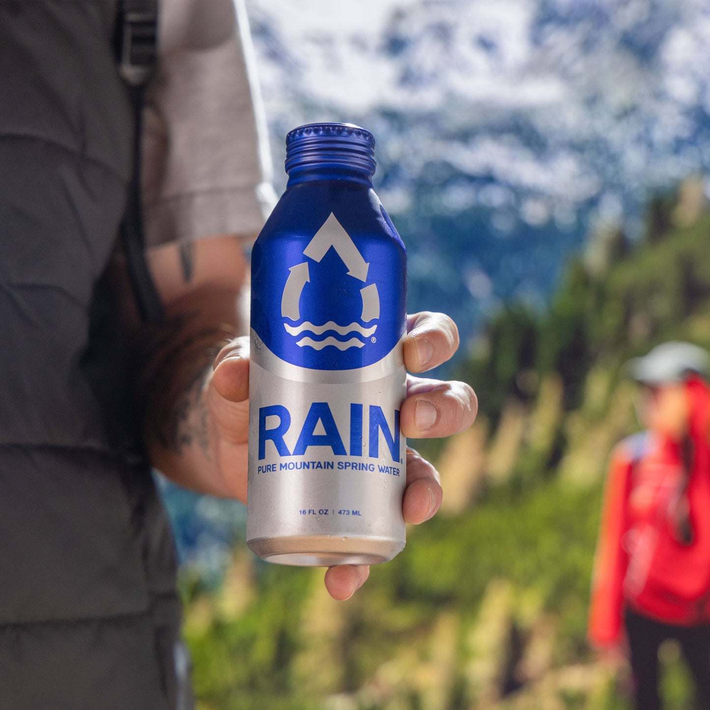 RAIN 16oz Aluminum Bottled Spring Water