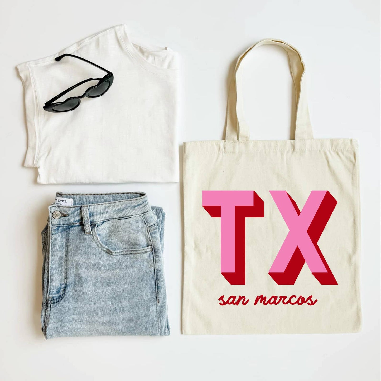 Custom City Tote Bag | Personalized State Souvenir Tote