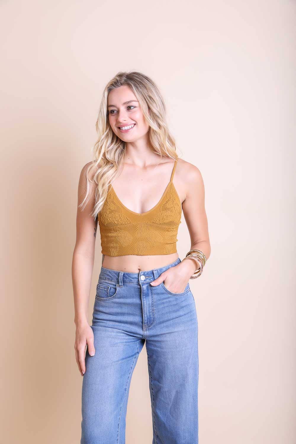 Seamless Padded V Neck Brami 🎀