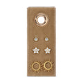 Star Velvet Stud Gift Set