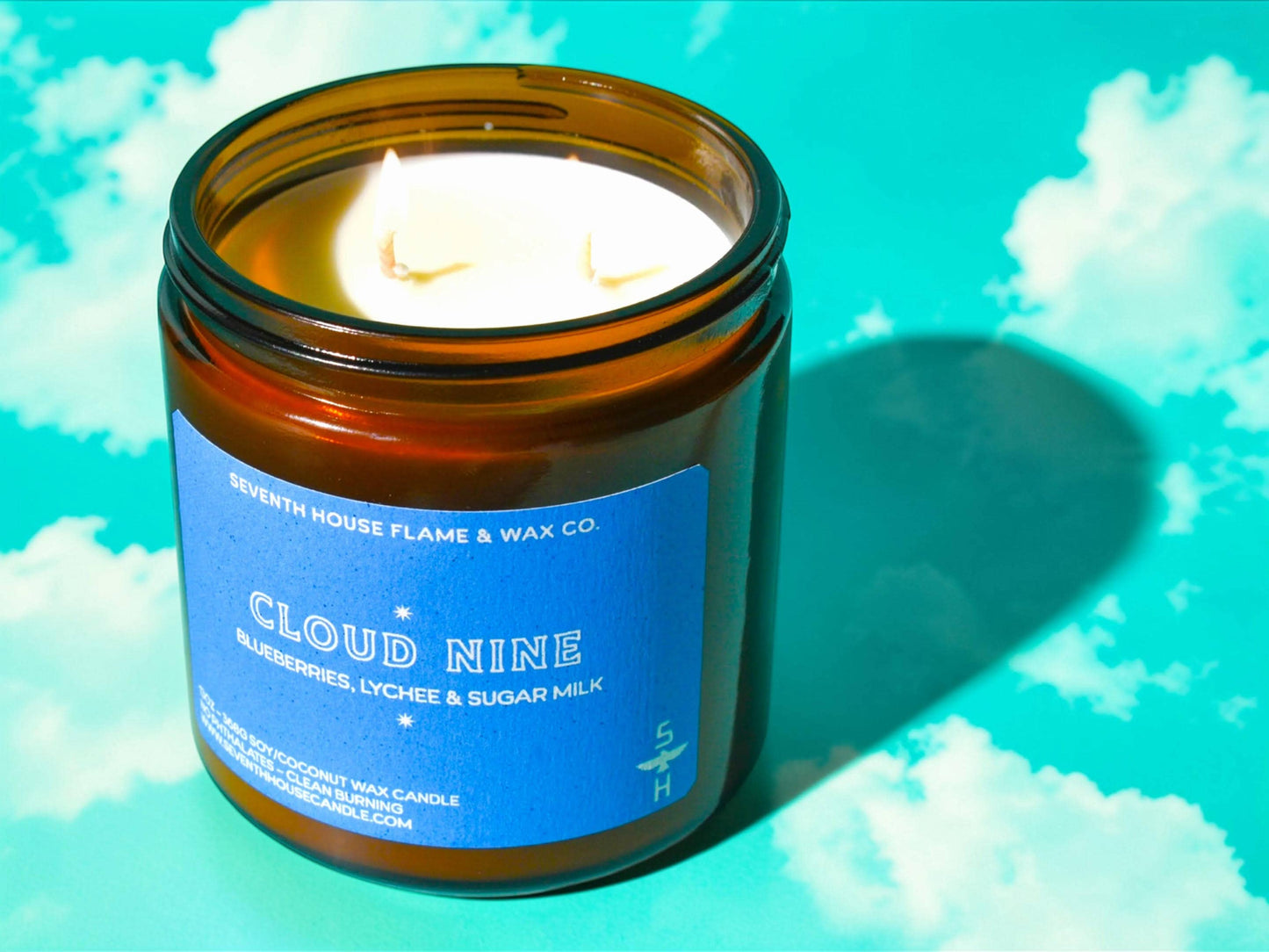 CLOUD NINE - Blueberry, Lychee & Sugar Milk Candle