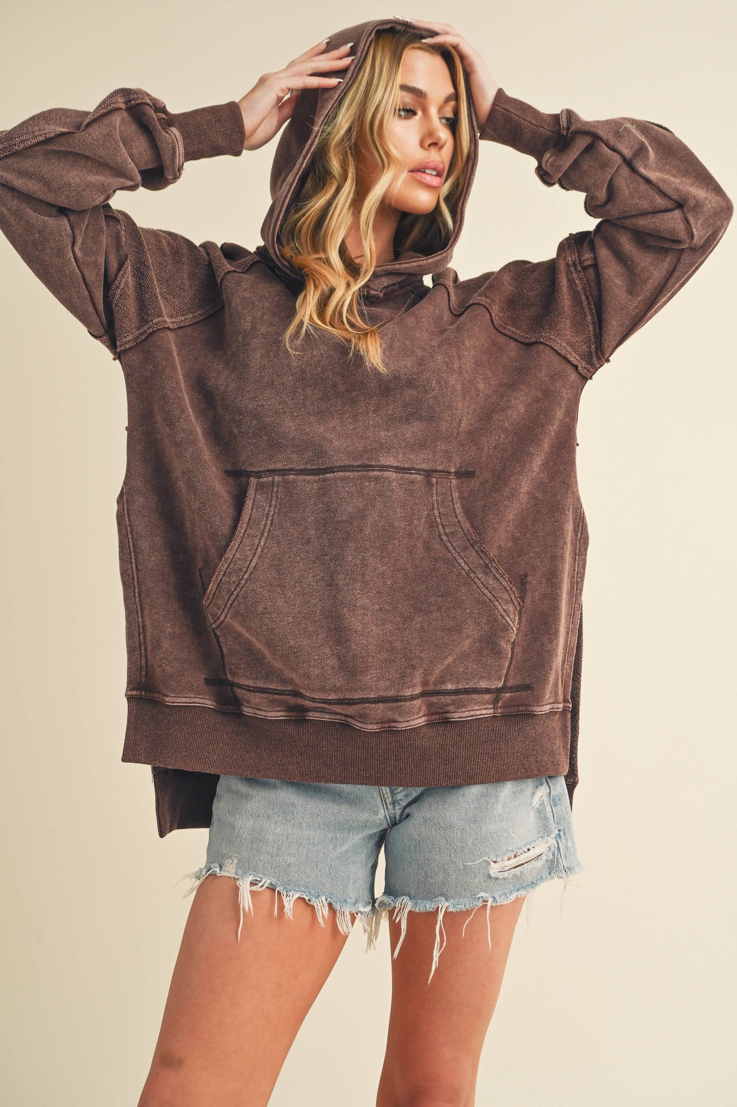 966CK Deb Washed Hoodie 5