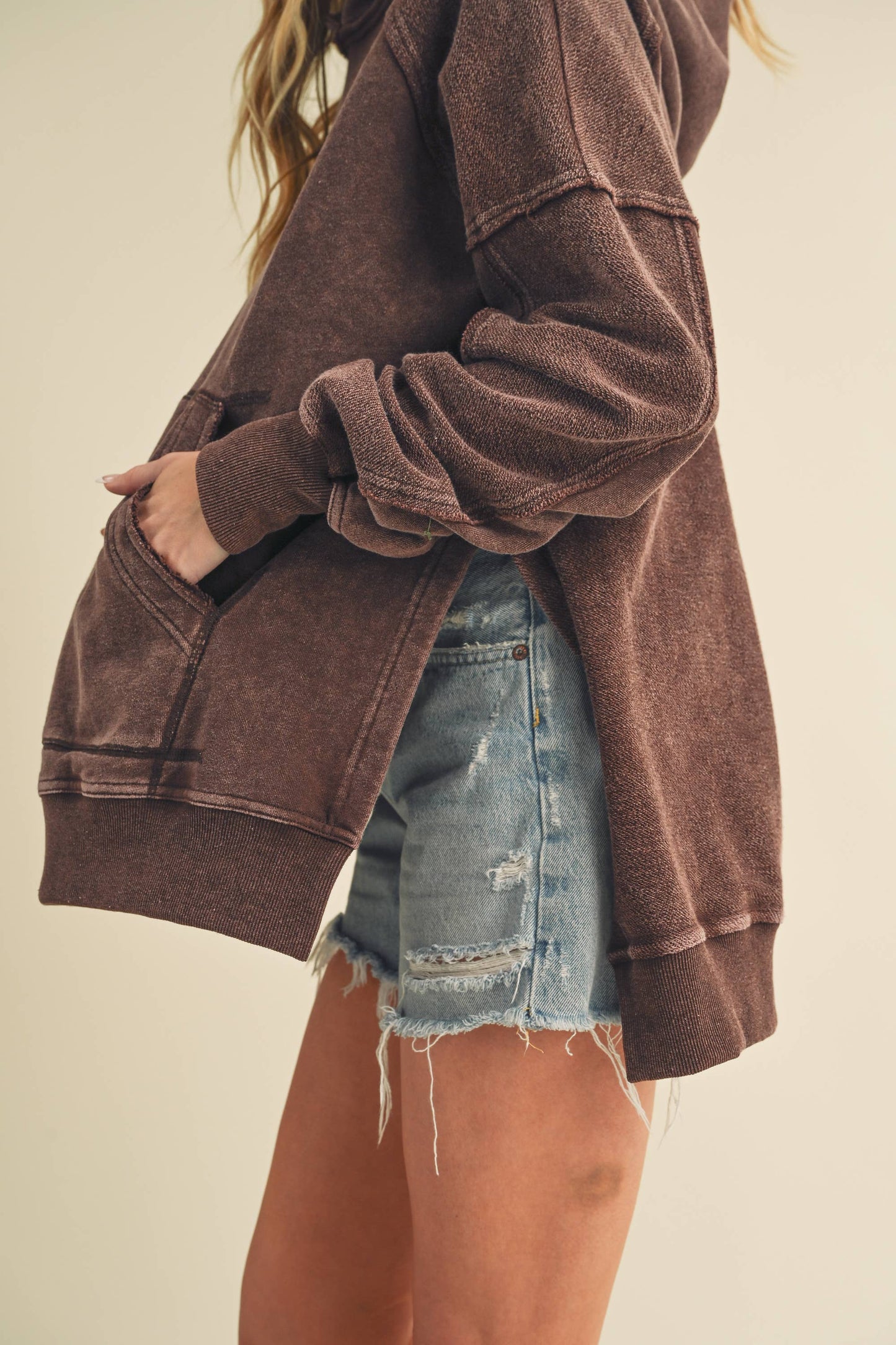 966CK Deb Washed Hoodie 5
