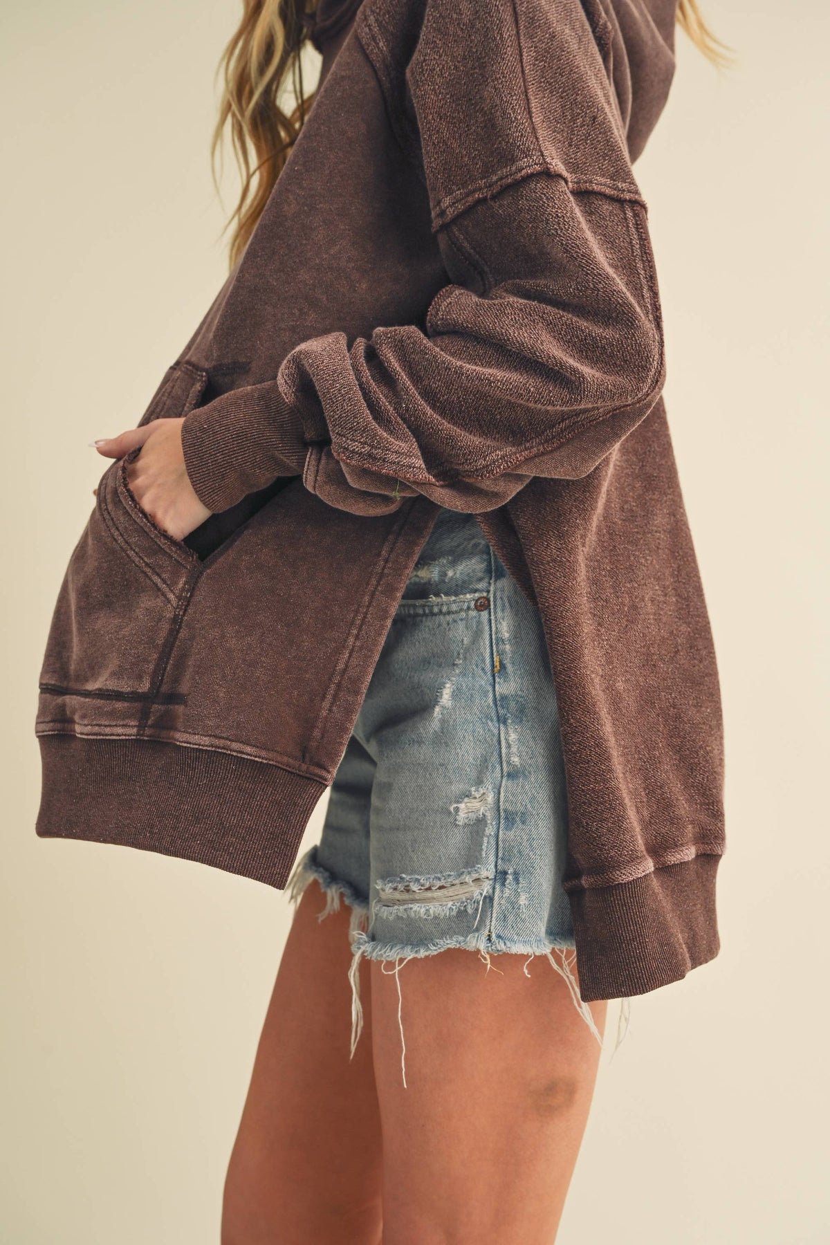 966CK Deb Washed Hoodie 5
