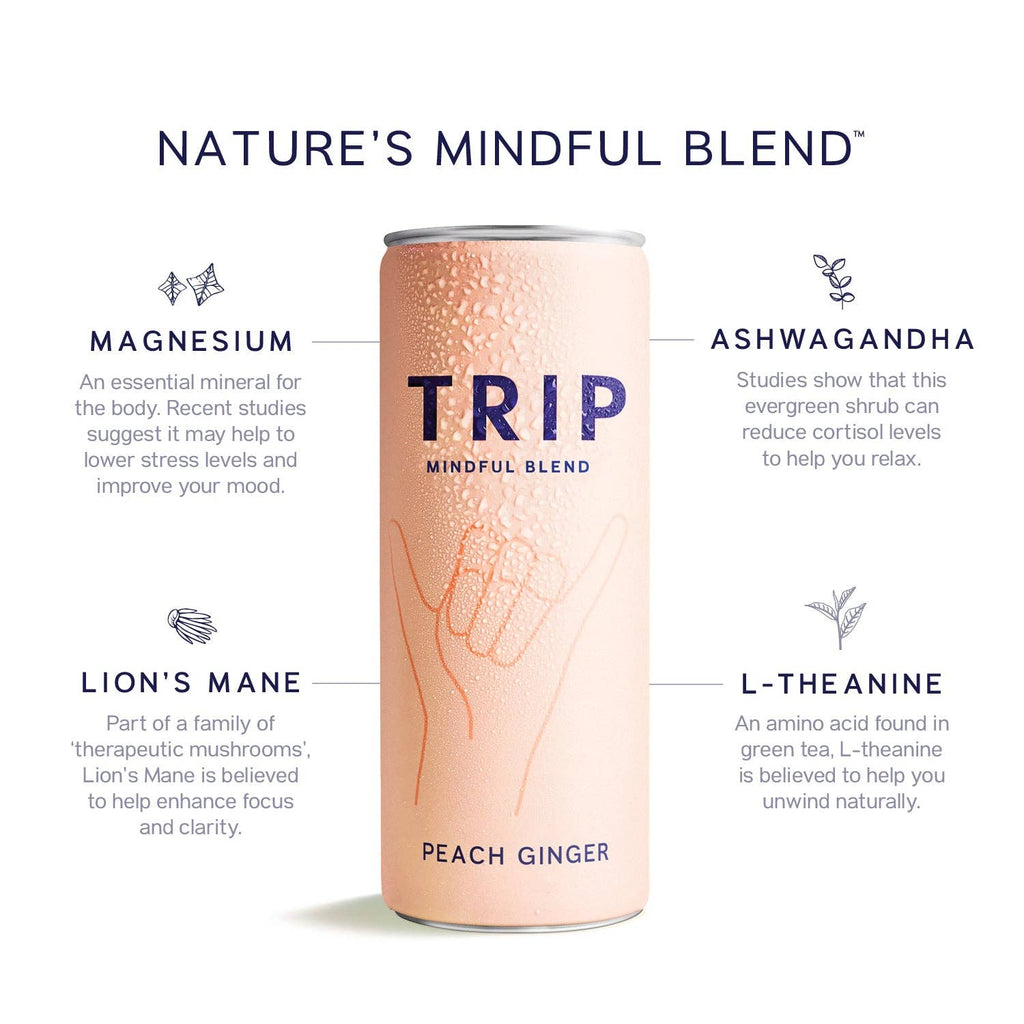 TRIP Peach Ginger Mindful Blend