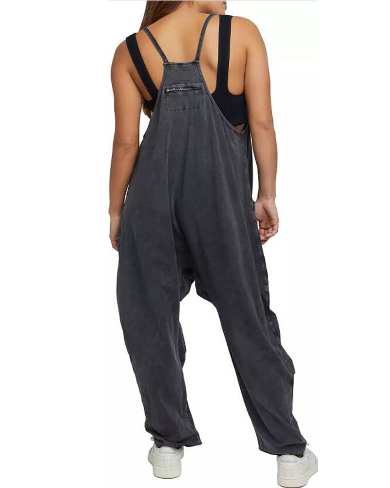 Two Shoulder Sleeveless Daily Jumpsuit SKJ23103