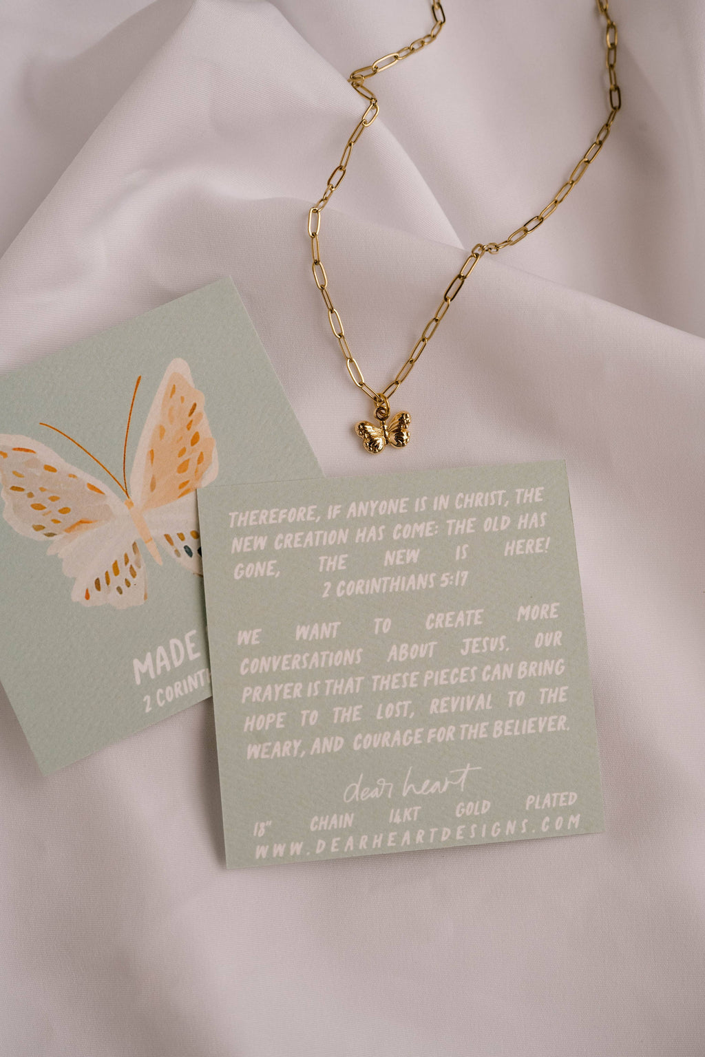 Made New Charm Necklace I Christian Jewelry